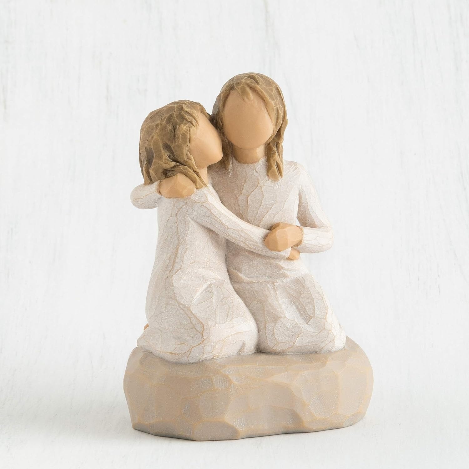 image:imageWillow Tree We are Three Sculpted HandPainted Figure Darker Skin Cast from a Susan Lordi Original Carving Celebrates Close Bonds Meaningful Relationships Thoughtful Keepsake Gift IdeaWe are Three
