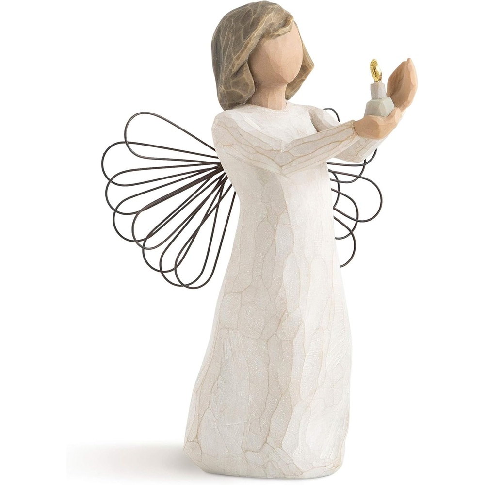image:imageWillow Tree Angel of Hope Sculpted HandPainted Figure Offering Comfort Healing Love and Caring Cast from a Susan Lordi Original Carving Keepsake with Enclosure Card