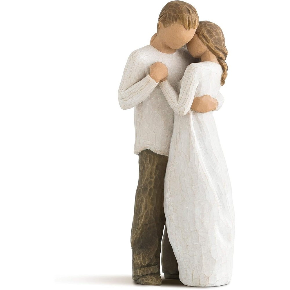 image:imageWillow Tree Around You Sculpted HandPainted Figure  Cast from a Susan Lordi Original Carving Expression of Love and Caring Display on Shelf Table or Mantel Fitted Gift BoxPromise