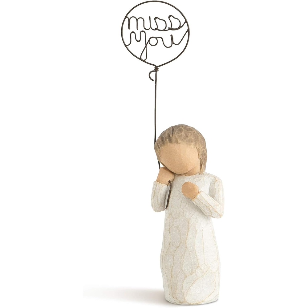 image:imageWillow Tree Blessings Sculpted HandPainted Figure Cast from a Susan Lordi Original Carving Thoughtful Keepsake Gift for Loved Ones Includes Enclosure Card Fitted Gift BoxMiss You