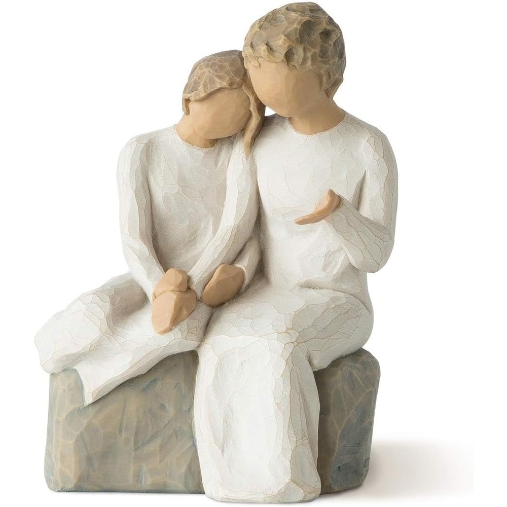 image:imageWillow Tree Grandfather Sculpted HandPainted Figure Cast from a Susan Lordi Original Carving Gift Expressing Love and Caring Includes Enclosure Card Display on Mantelwith My Grandmother