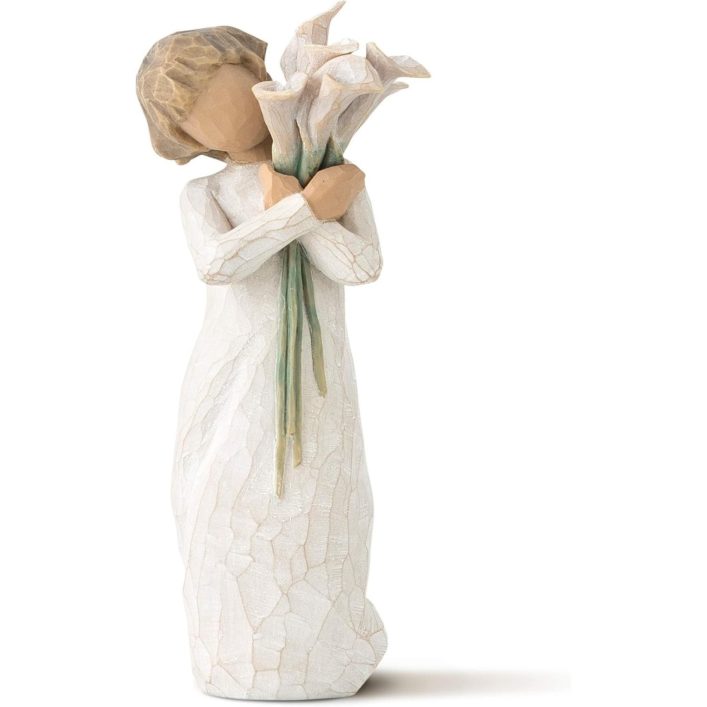 image:imageWillow Tree My Guy Sculpted HandPainted Figure Cast from a Susan Lordi Original Carving Meaningful Keepsake Gift for Loved Ones Display on Shelf Table or MantelBeautiful Wishes