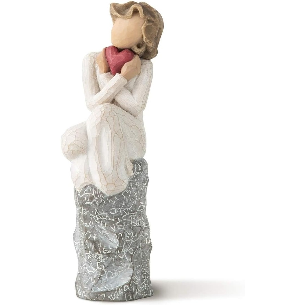 image:imageWillow Tree My Guy Sculpted HandPainted Figure Cast from a Susan Lordi Original Carving Meaningful Keepsake Gift for Loved Ones Display on Shelf Table or MantelAlways