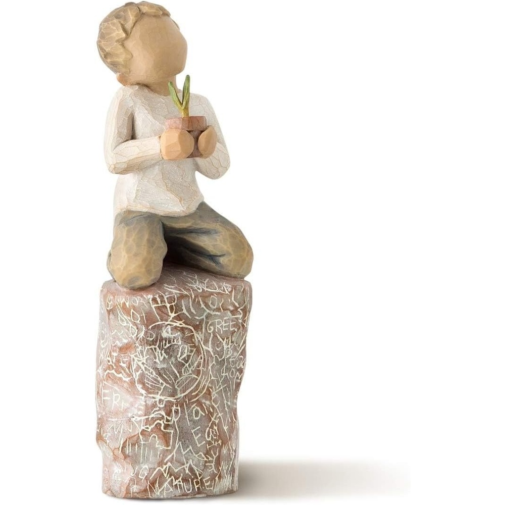 image:imageWillow Tree My Guy Sculpted HandPainted Figure Cast from a Susan Lordi Original Carving Meaningful Keepsake Gift for Loved Ones Display on Shelf Table or MantelSomething Special