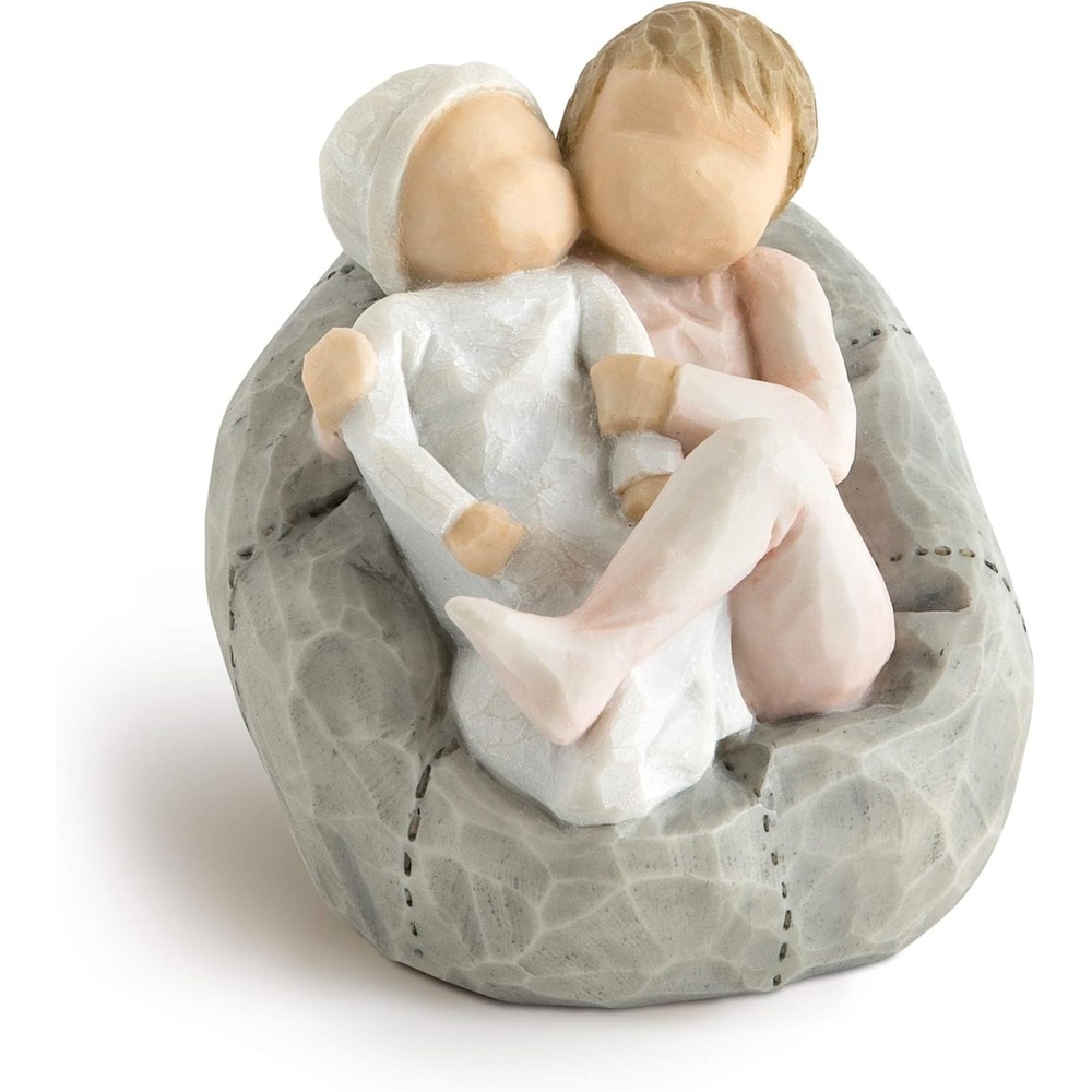 image:imageWillow Tree New Life Celebrating The Miracle of New Life A Gift for First Time Parents or Those Growing Their Families Loving Relationships Between Parents and Child Sculpted HandPainted Figure HandPainted Resin Figurine Sculpted by Artist Susan Lordi Celebrates Loving Family Relationships Family GroupingNew Dad