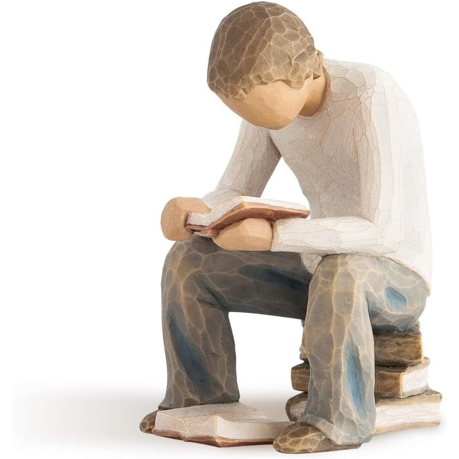 image:imageWillow Tree Quest Sculpted HandPainted Figure Cast from a Susan Lordi Original Carving Inspirational Gift of Encouragement Strength Hope and ConfidenceQuest