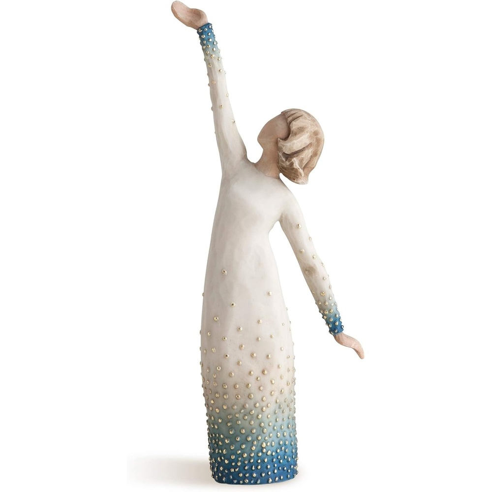 image:imageWillow Tree Quest Sculpted HandPainted Figure Cast from a Susan Lordi Original Carving Inspirational Gift of Encouragement Strength Hope and ConfidenceShine
