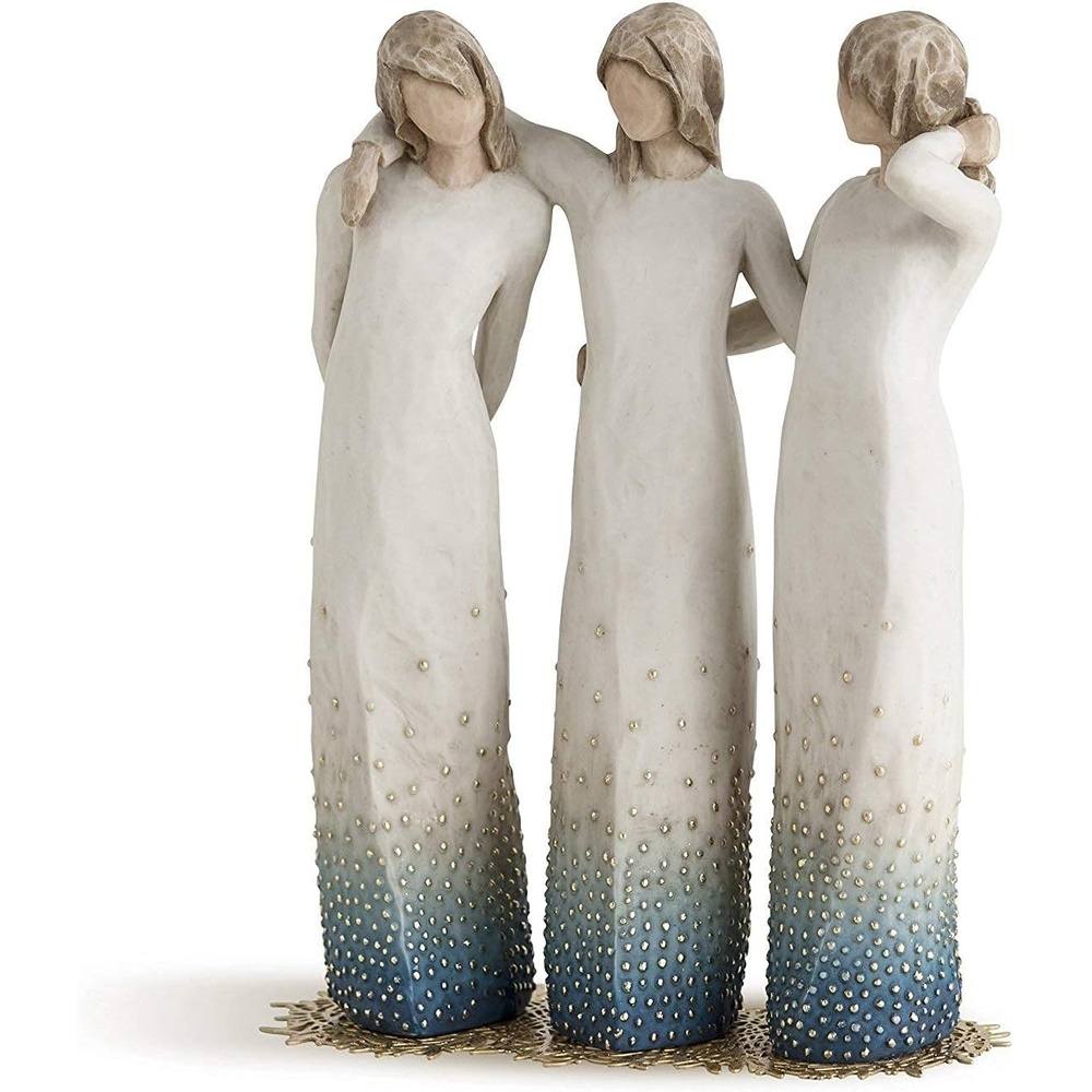 image:imageWillow Tree by My Side from Each Other Over The Years we Gather Strength Through Laughter and tears Celebrates Friendships Among Women Best Friends Sisters Sculpted HandPainted Figure  Cast from a Susan Lordi Original Carving Thoughtful Keepsake Gift for Loved Ones Includes Enclosure Card Fitted Gift Box