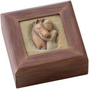 Willow Tree A Healing Wish, Sculpted Jewelry Keepsake Box | Designed by Artist Susan Lordi, Includes Enclosure Card, Sentimental Gift for Loved Ones, Meaningful Message Inside(Prayer of Peace)