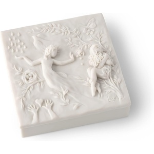 Willow Tree A Healing Wish, Sculpted Jewelry Keepsake Box | Designed by Artist Susan Lordi, Includes Enclosure Card, Sentimental Gift for Loved Ones, Meaningful Message Inside(Quiet Strength)