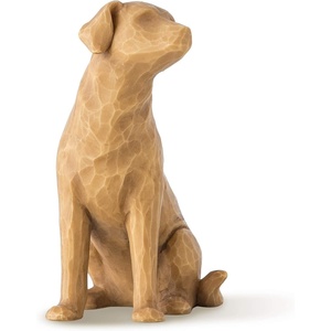 Willow Tree Adorable You (Golden Dog), A Joyful Friendship, Expresses Relationship with a Much-Loved Pet Dog, Sculpted Hand-Painted Figure | Cast from a Susan Lordi Original Carving, Gift for Dog Lovers, Celebrates the Loving Bond Between People and Their Dogs(Adorable You (Golden Dog))