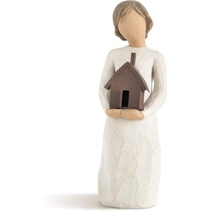 Willow Tree Bloom, Sculpted Hand-Painted Figure | Cast from a Susan Lordi Original Carving, Meaningful Gift Celebrating Nature, Family, Home and Belonging, Fitted Gift Box(Mi Casa)