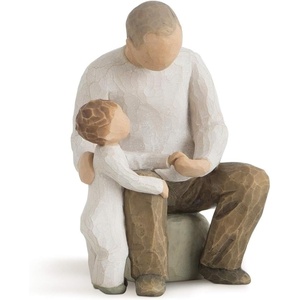 Willow Tree Grandfather, Sculpted Hand-Painted Figure | Cast from a Susan Lordi Original Carving, Gift Expressing Love and Caring, Includes Enclosure Card, Display on Mantel(Grandfather)