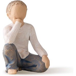 Willow Tree Inquisitive Child, Sculpted Hand-Painted Figure