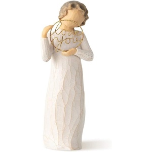Willow Tree Love You, Just a Little Reminder, A Thoughtful Gesture to Spouses, Parents, Family Members and Friends, Sculpted Hand-Painted Figure | Cast from a Susan Lordi Original Carving, Thoughtful Keepsake Gift for Loved Ones, Includes Enclosure Card, Fitted Gift Box(Natural)