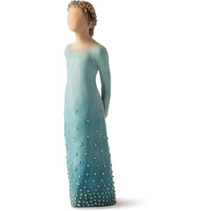 Willow Tree Quest, Sculpted Hand-Painted Figure | Cast from a Susan Lordi Original Carving, Inspirational Gift of Encouragement, Strength, Hope and Confidence(Radiance (Lighter Skin))