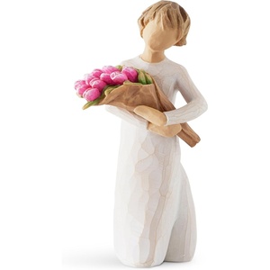 Willow Tree Quest, Sculpted Hand-Painted Figure | Cast from a Susan Lordi Original Carving, Inspirational Gift of Encouragement, Strength, Hope and Confidence(Bright Hope)