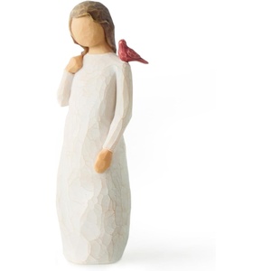 Willow Tree Remember, Sculpted Hand-Painted Figure | Cast from a Susan Lordi Original Carving, Meaningful Keepsake Gift for Loved Ones and Life’s Milestones(Messenger)