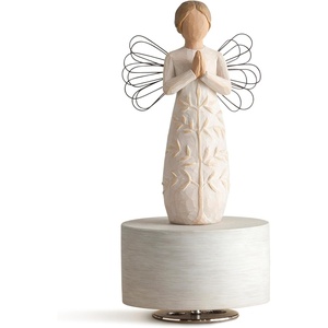 Willow Tree a Tree, a Prayer, Musical Plays Amazing Grace, Gift for Baptism, First Communion or Confirmation, an Expression of Comfort, Hope and Healing, Sculpted Hand-Painted Rotating Musical Figure | Plays a Melody, Designed by Artist Susan Lordi, Sentiment on Enclosure Card, Ready to Display on Shelf or Table