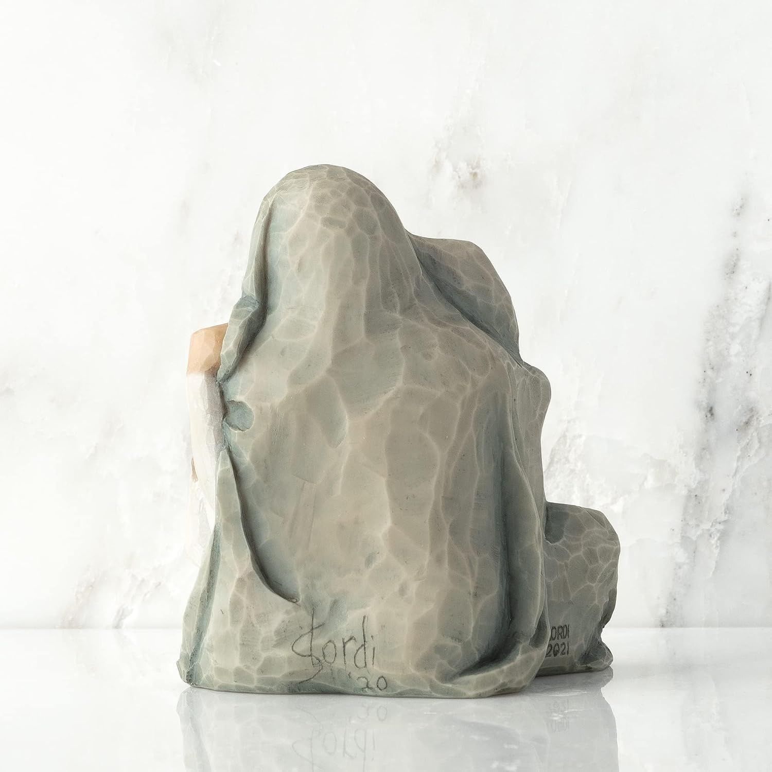 image:imageWillow Tree Cozy Close Together we Three Loving Embrace from Mother Grandmother Caregiver Nanny Depicts Playful Relationship and Imaginative Play Sculpted HandPainted FigureNatural