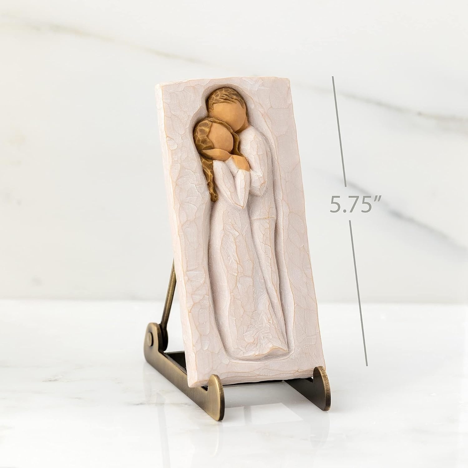 image:imageWillow Tree Embrace Plaque Sculpted HandPainted bas Relief