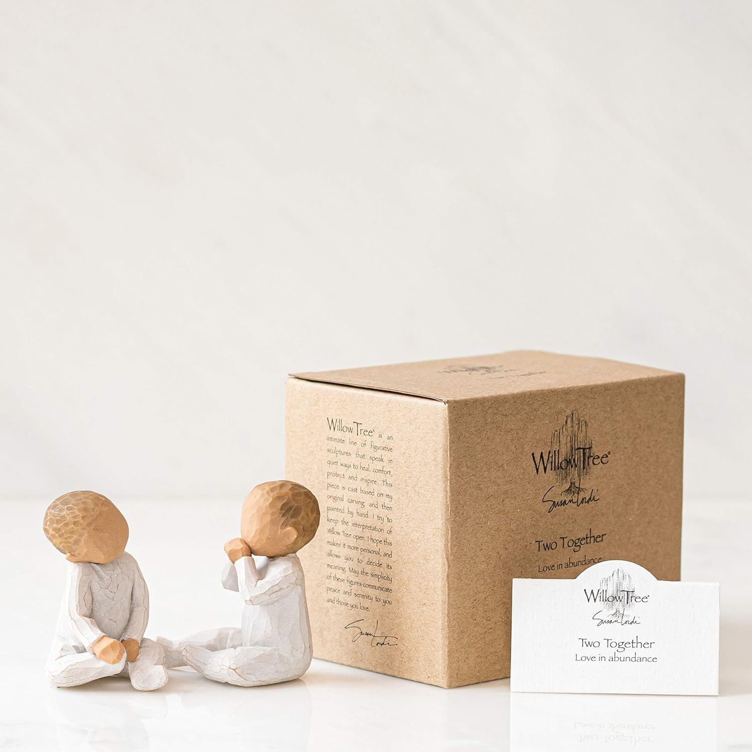 image:imageWillow Tree Home Sculpted HandPainted Figure Cast from a Susan Lordi Original Carving Meaningful Gift Celebrating Nature Family Home and Belonging Fitted Gift BoxAntique