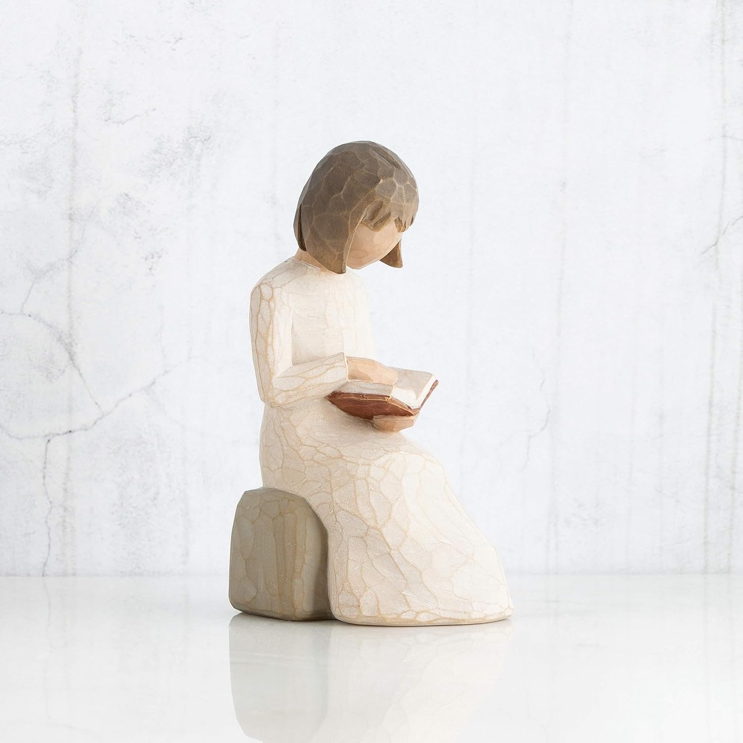 image:imageWillow Tree Just for You Angel Figure HandPainted Thank You Decor HandPainted Angel Figurine Celebrating Friendship Nature and Everyday Blessings Sculpted by Artist Susan LordiModern