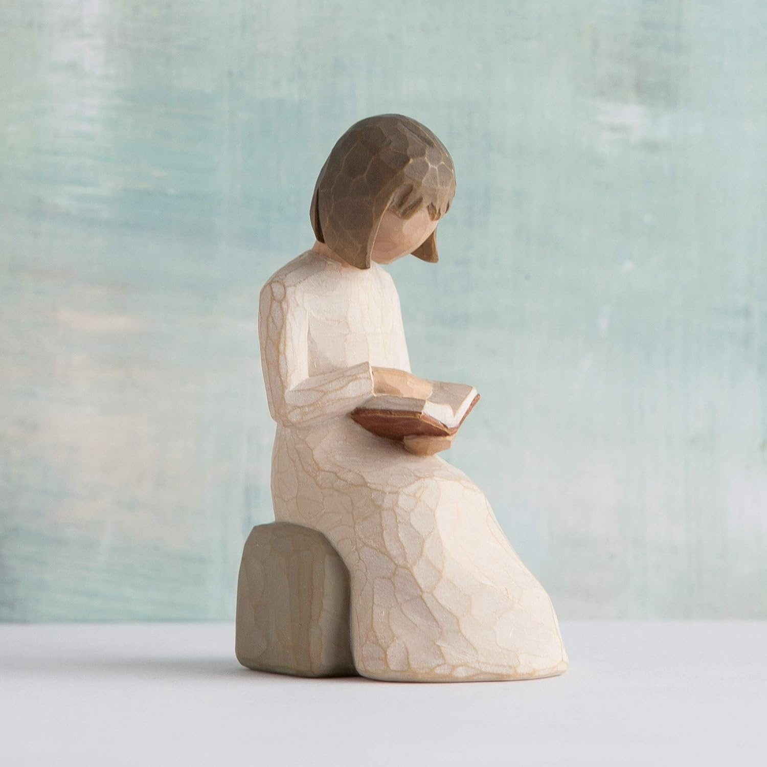 image:imageWillow Tree Just for You Angel Figure HandPainted Thank You Decor HandPainted Angel Figurine Celebrating Friendship Nature and Everyday Blessings Sculpted by Artist Susan LordiModern
