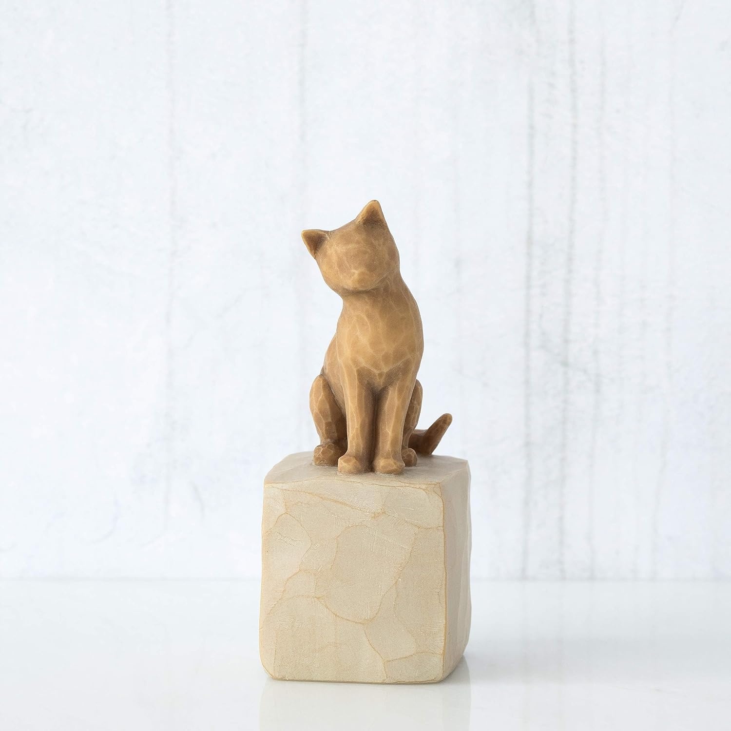 image:imageWillow Tree Love My Cat Light Sculpted HandPainted Figure Cast from a Susan Lordi Original Carving Expresses Love and Affection Thoughtful Gift Ready to Display on Shelf or MantelOne Size