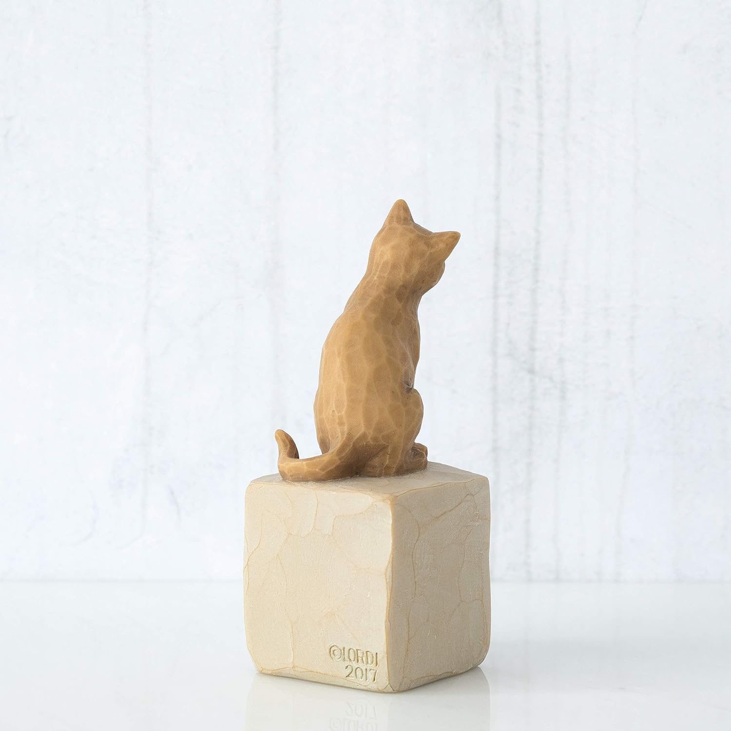 image:imageWillow Tree Love My Cat Light Sculpted HandPainted Figure Cast from a Susan Lordi Original Carving Expresses Love and Affection Thoughtful Gift Ready to Display on Shelf or MantelOne Size