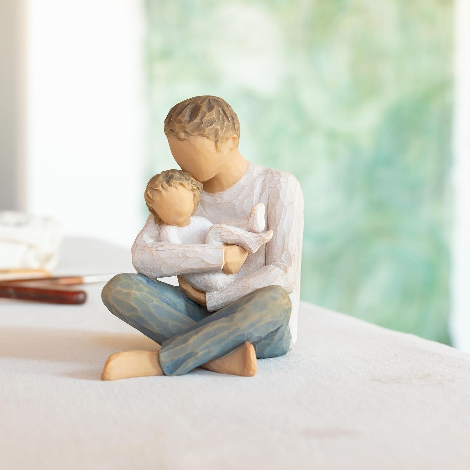 image:imageWillow Tree My Sister My Friend and Sister Mine Figure 2 Piece Set Designed by Artist Susan Lordi Gift Collection Celebrating Loving Relationships and Family Bonds Packaged for GiftGivingMother Daughter Little One