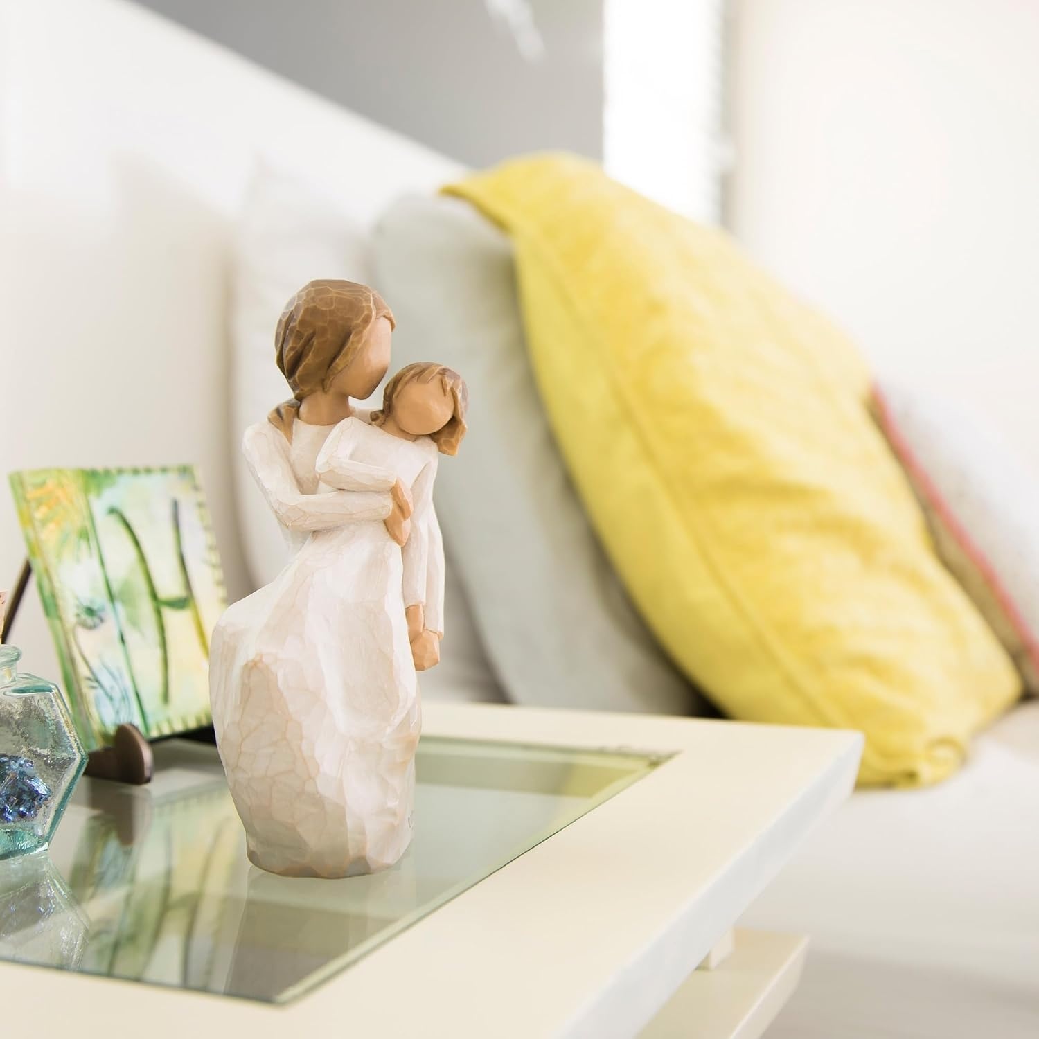 image:imageWillow Tree My Sister My Friend and Sister Mine Figure 2 Piece Set Designed by Artist Susan Lordi Gift Collection Celebrating Loving Relationships and Family Bonds Packaged for GiftGivingMother Daughter Little One
