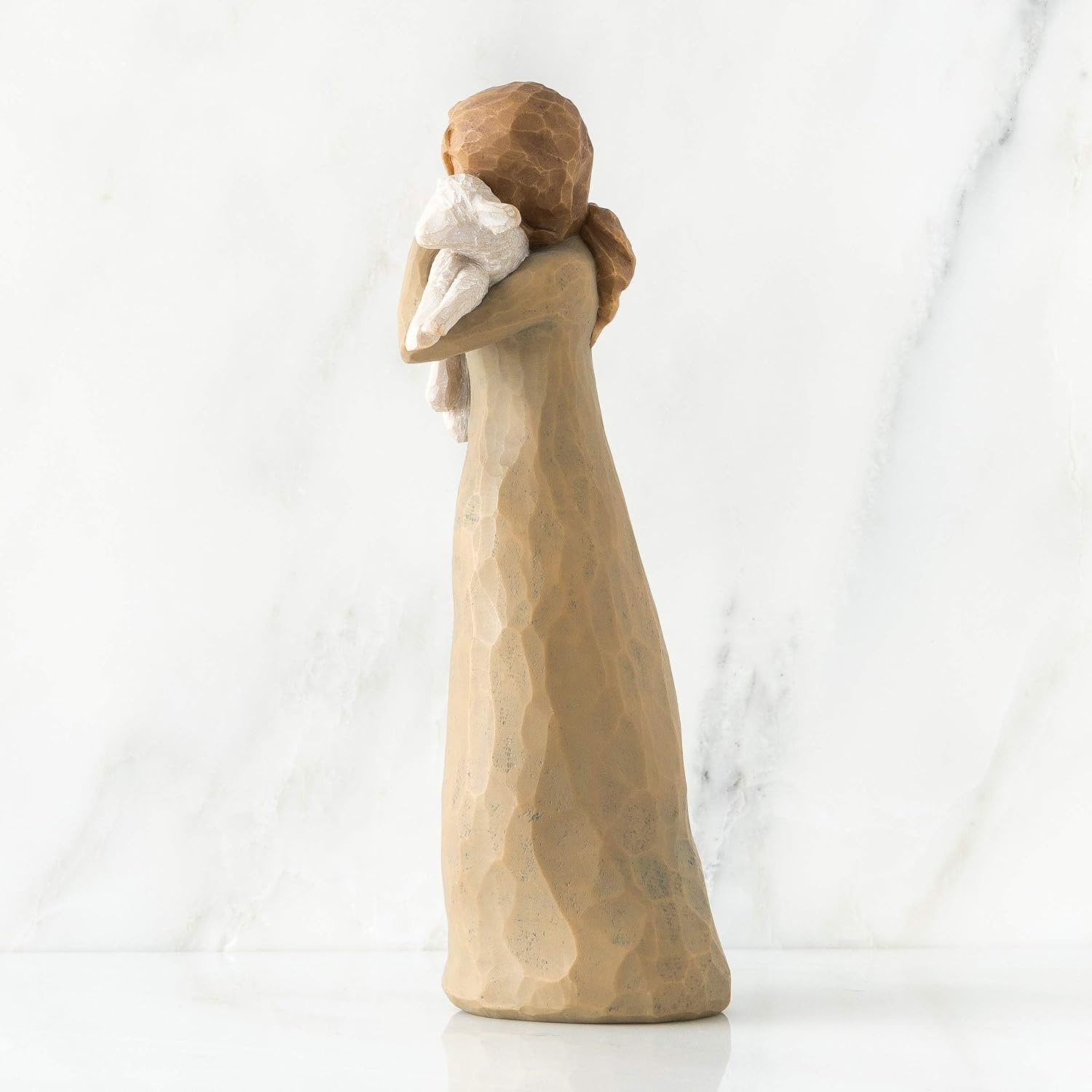 image:imageWillow Tree Peace on Earth Sculpted HandPainted Figure Part of the Willow Tree Nativity Collection Designed by Artist Susan Lordi Heirloom Keepsake Display on Shelf or MantelZampognaro Shepherd with Bagpipe
