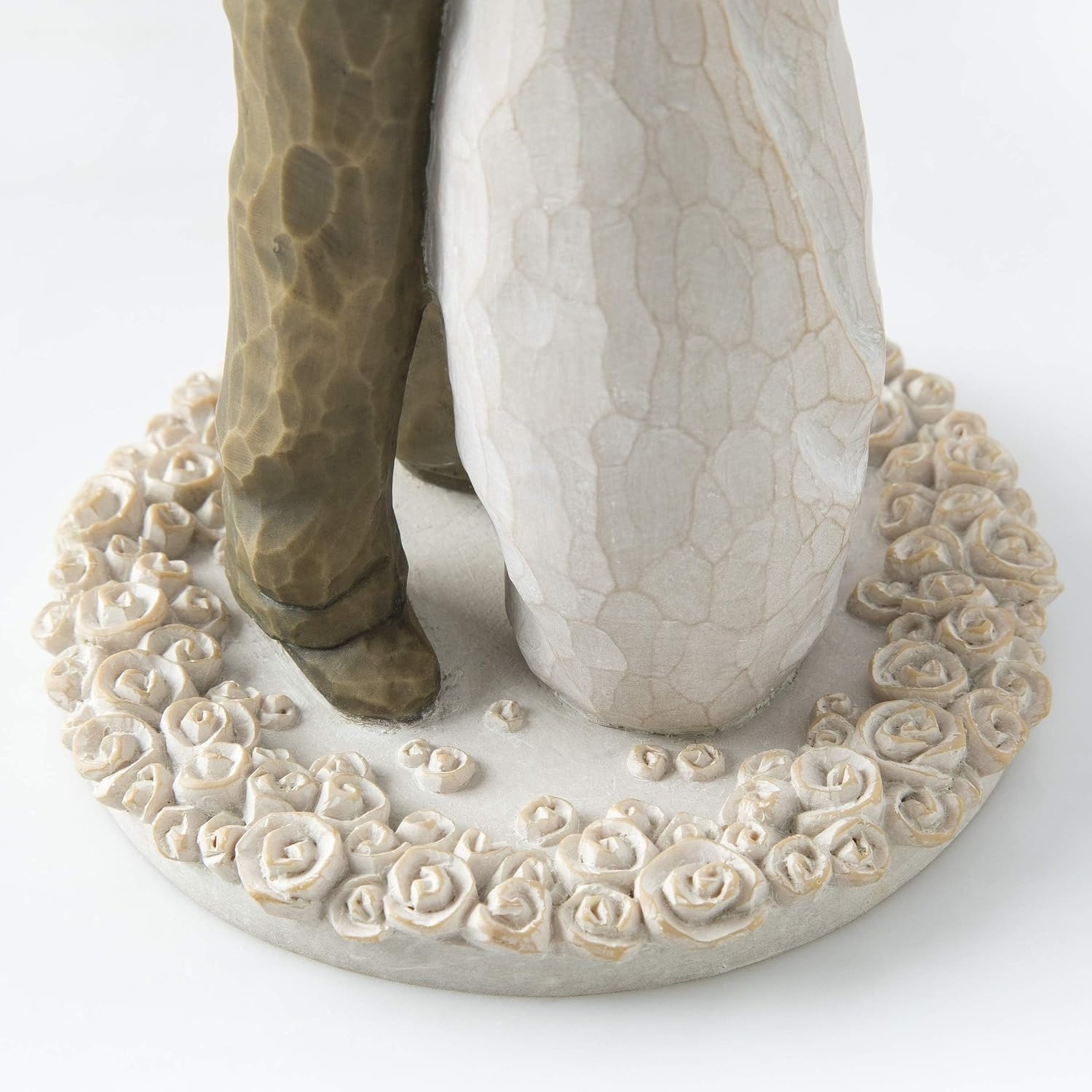 image:imageWillow Tree Promise Sculpted HandPainted Cake Topper Cast from a Susan Lordi Original Carving Carved Flower Base LeadFree and FoodSafe Materials Sentiment on Enclosure CardTogether