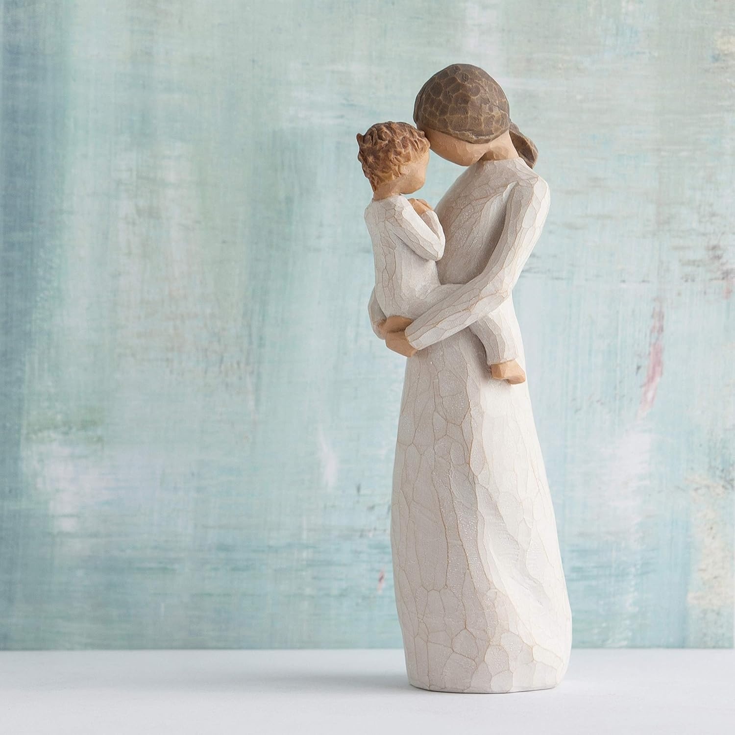 image:imageWillow Tree Tenderness Sculpted HandPainted Figure Cast from a Susan Lordi Original Carving Celebrates Extended Family Bonds Parents and Children Meaningful Keepsake GiftNatural