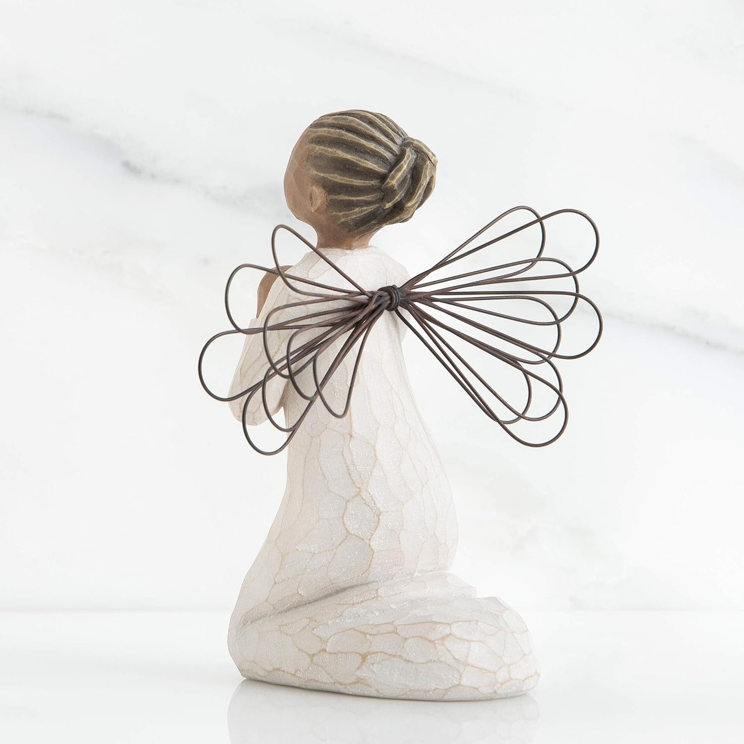 image:imageWillow Tree Thinking of You Angel Sculpted HandPainted Figure HandPainted Angel Figurine Celebrating Friendship Nature and Everyday Blessings Sculpted by Artist Susan LordiJust for You Angel