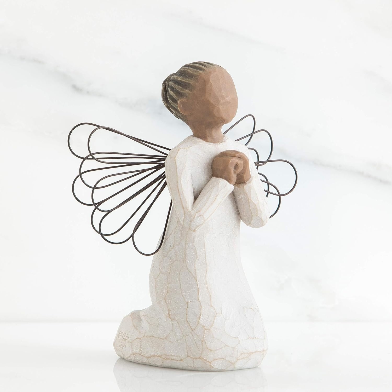 image:imageWillow Tree Thinking of You Angel Sculpted HandPainted Figure HandPainted Angel Figurine Celebrating Friendship Nature and Everyday Blessings Sculpted by Artist Susan LordiJust for You Angel