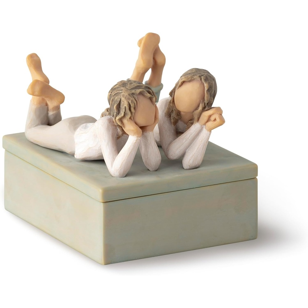 image:imageWillow Tree Grandmother Love that Transcends the Years Box for Jewelry and Treasures Reminder of Those you Love who Call you Grandma Sculpted HandPainted Keepsake Box  HandPainted Keepsake Box Sentimental Gift for Loved Ones Holds Jewelry and Treasures Sculpted by Artist Susan LordiTenderness