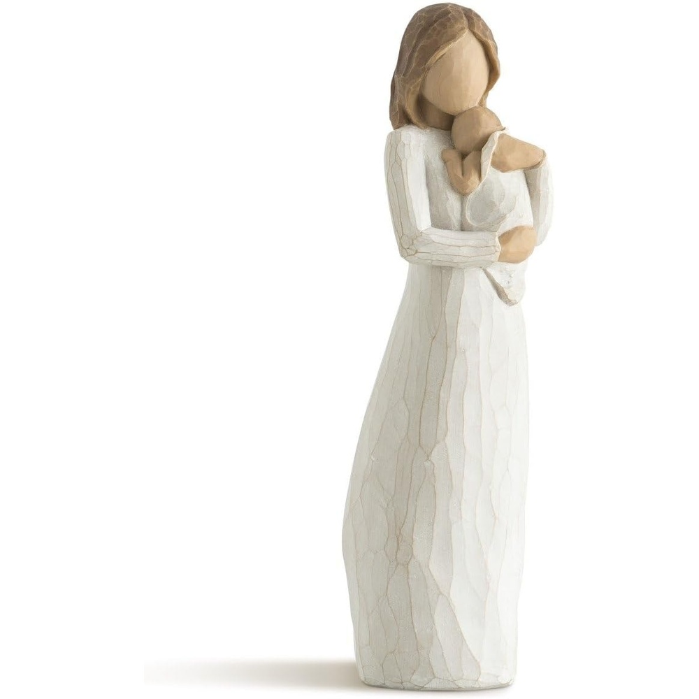image:imageWillow Tree Sweetheart Angel Sculpted HandPainted Figure  Symbol of Protection Guidance and Comfort Cast from a Susan Lordi Original Carving Keepsake with Enclosure CardCourage Angel