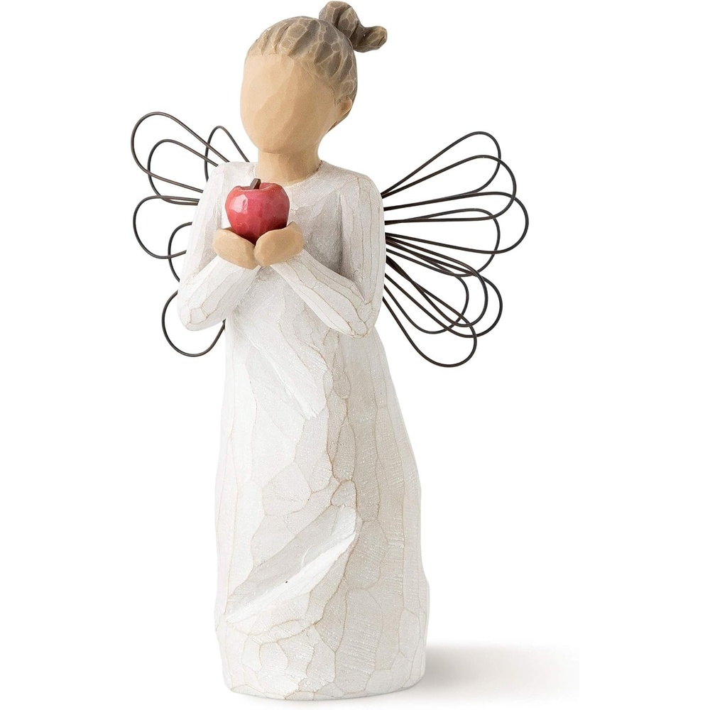 image:imageWillow Tree Sweetheart Angel Sculpted HandPainted Figure  Symbol of Protection Guidance and Comfort Cast from a Susan Lordi Original Carving Keepsake with Enclosure CardGuardian Angel