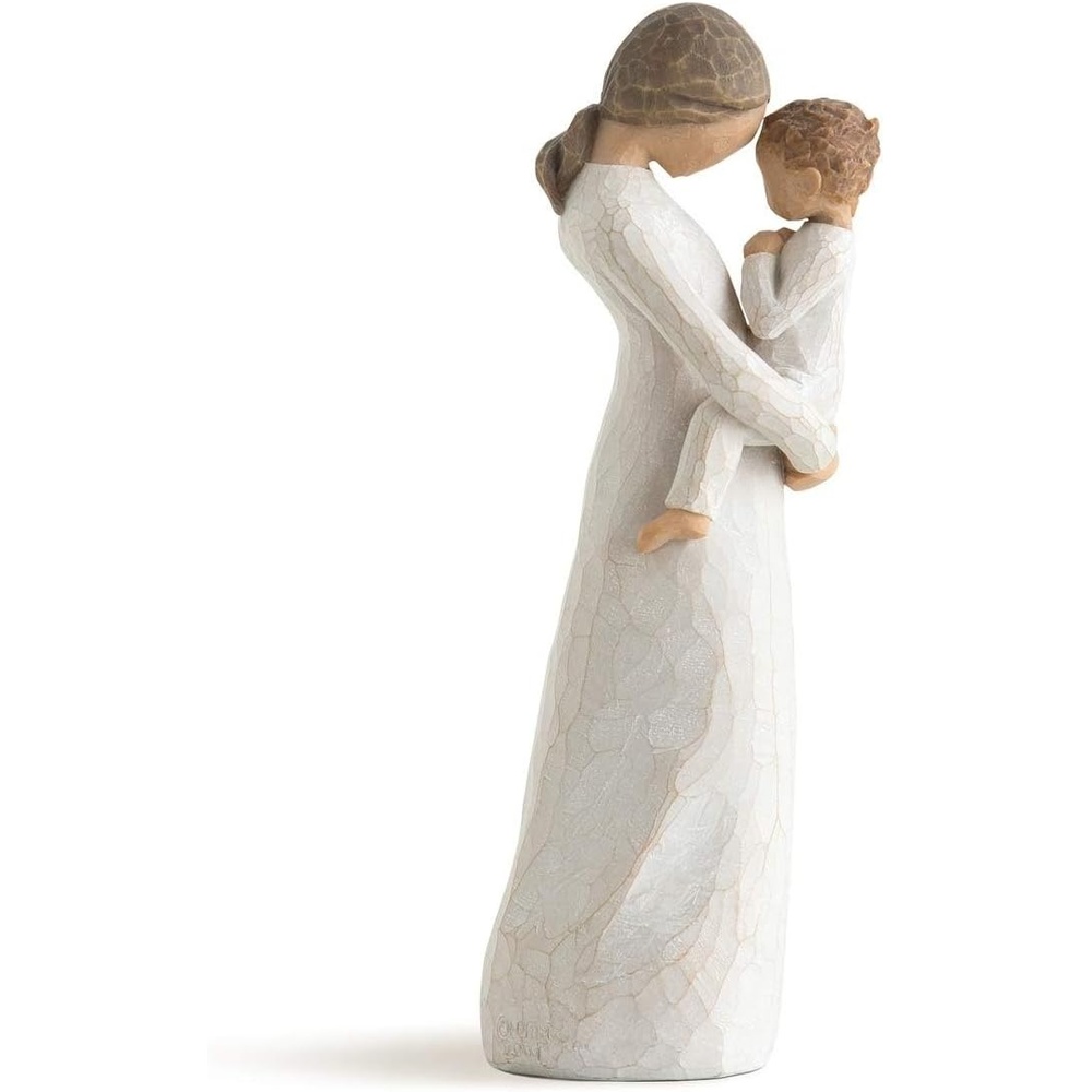 image:imageWillow Tree Tenderness Sculpted HandPainted Figure  Cast from a Susan Lordi Original Carving Celebrates Extended Family Bonds Parents and Children Meaningful Keepsake GiftNatural