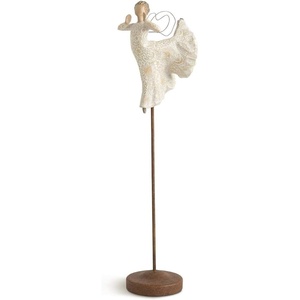 Willow Tree Littlest Christmas Angel, Sculpted Hand-Painted Figure | Extends the Willow Tree Nativity Scene, Designed by Artist Susan Lordi, Heirloom Keepsake, Display on Shelf or Table(Song of Joy Angel)
