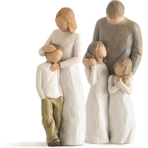 Willow Tree My Sister My Friend and Sister Mine Figure, 2 Piece Set | Designed by Artist Susan Lordi, Gift Collection Celebrating Loving Relationships and Family Bonds, Packaged for Gift-Giving(Love Angel Remembrance)