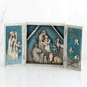 Willow Tree Peace on Earth, Sculpted Hand-Painted Figure | Part of the Willow Tree Nativity Collection, Designed by Artist Susan Lordi, Heirloom Keepsake, Display on Shelf or Mantel(The Christmas Story)