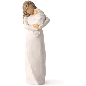 Willow Tree Sanctuary, Sculpted Hand-Painted Figure with Gold Leaf | Cast from a Susan Lordi Original Carving, Gift Offering Comfort, Peace, Support and Inner Strength, Includes Enclosure Card(Natural)