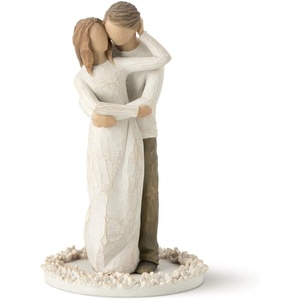 Willow Tree Together, sculpted hand-painted cake topper