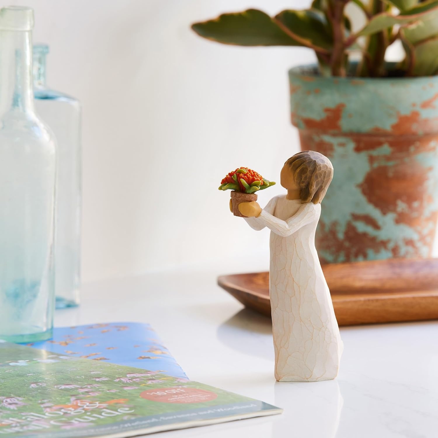 image:imageWillow Tree Angel of Friendship Love My Dog and Keepsake Box 3 Piece Set Designed by Artist Susan Lordi Curated MultiPiece Collection with Inspirational Meaning Packaged for GiftGivingGarden Angel Tree