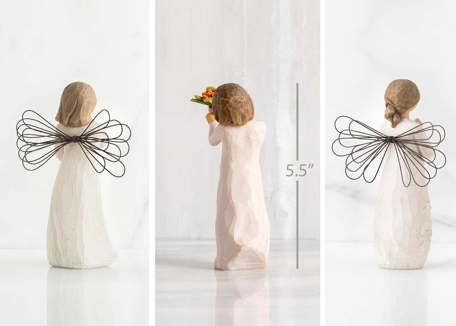image:imageWillow Tree Angel of Friendship Love My Dog and Keepsake Box 3 Piece Set Designed by Artist Susan Lordi Curated MultiPiece Collection with Inspirational Meaning Packaged for GiftGivingGarden Angel Tree