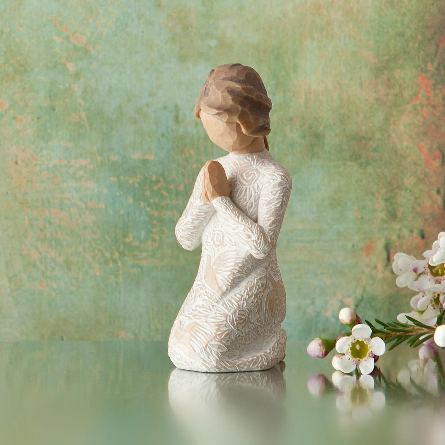 image:imageWillow Tree Heart and Soul Plus Friendship Keepsake Box 2Piece Set Designed by Artist Susan Lordi Curated MultiPiece Collection with Inspirational Meaning Packaged for GiftGivingRemembrance Peace Angel