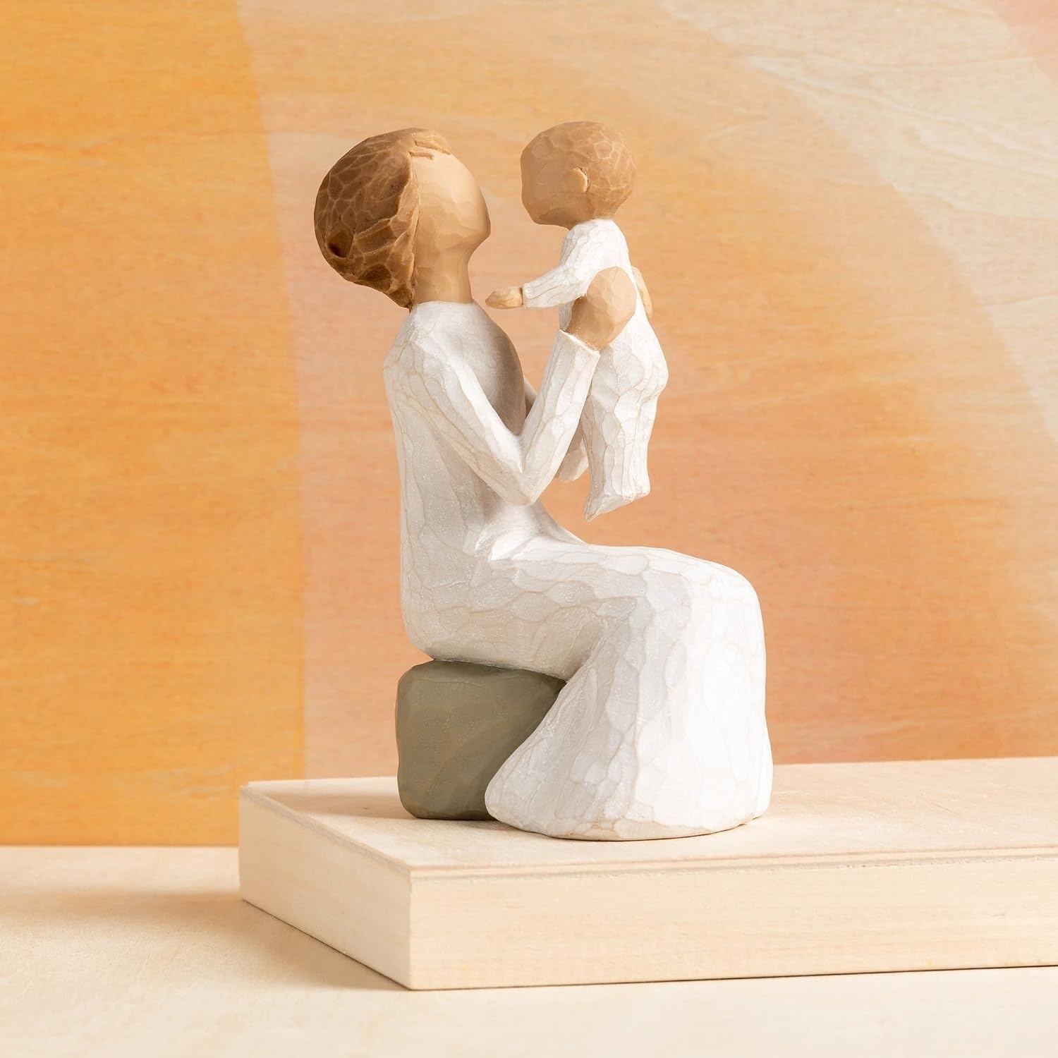 image:imageWillow Tree Grandmother Figure Plus Grandmother Keepsake Box Sculpted HandPainted 2 Piece Set